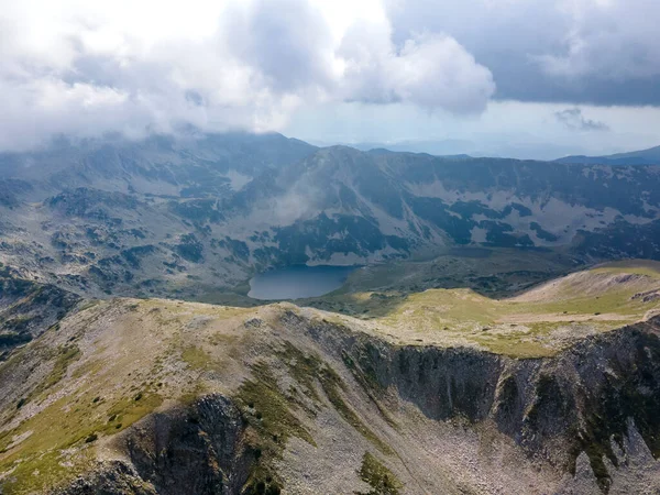 Amazing Aerial View Pirin Mountain Vihren Peak Bulgaria — Stockfoto