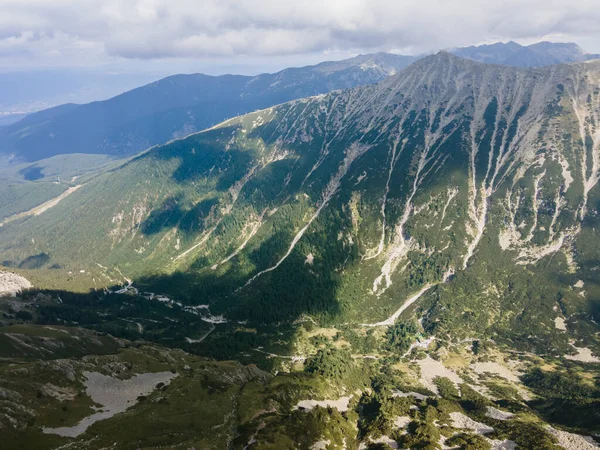 Amazing Aerial View Pirin Mountain Vihren Peak Bulgaria — Stock Fotó