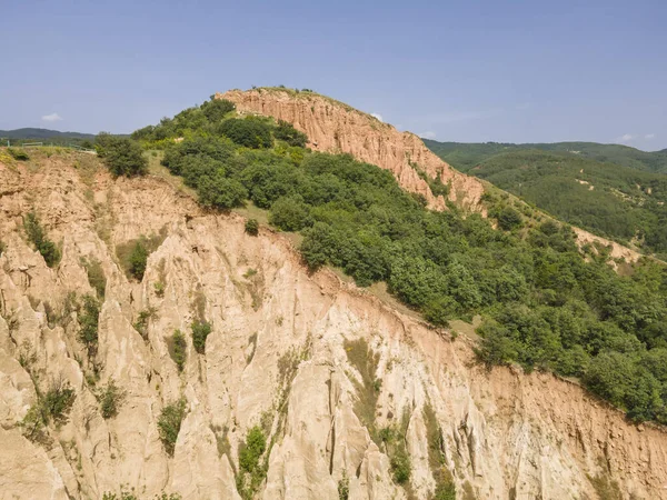 Amazing Aerial View Rock Formation Stob Piramisok Rila Mountain Kyustendil — Stock Fotó