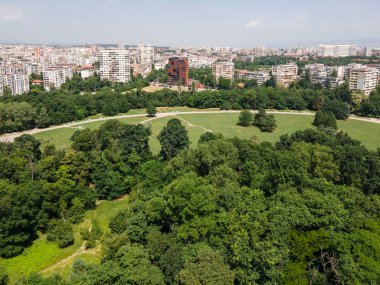 Bulgaristan 'ın Sofya kentindeki South Park' ın şaşırtıcı hava manzarası