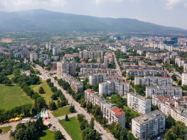Bulgaristan 'ın Sofya kentindeki South Park' ın şaşırtıcı hava manzarası