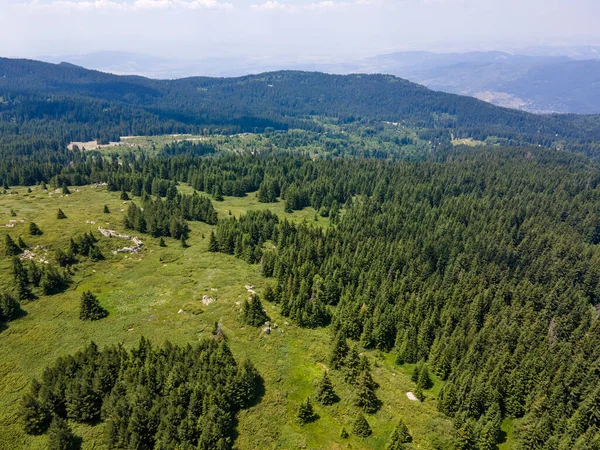 ブルガリア ソフィア市ヴィトシャ山のコナルニカ地域の空中写真 — ストック写真