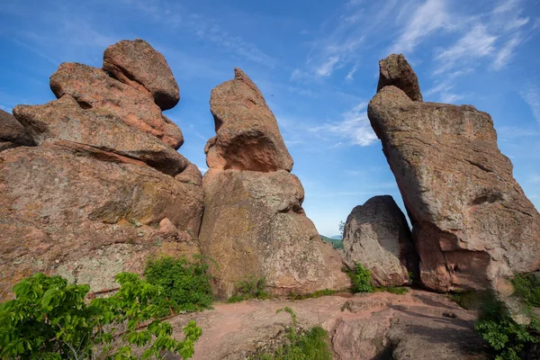 Εκπληκτική Θέα Των Βράχων Belogradchik Περιοχή Vidin Βουλγαρία — Φωτογραφία Αρχείου