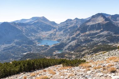 Bulgaristan 'ın Polezhan Tepesi yakınlarındaki Pirin Dağı' nın Şaşırtıcı Manzarası