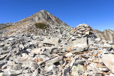 Amazing Landscape of Pirin Mountain near Polezhan Peak, Bulgaria