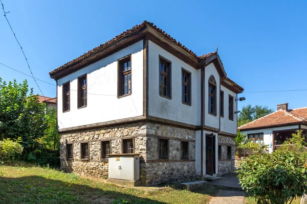 Malko Tarnovo Bulgaria August 2020 Nineteenth Century Houses Historic Village — Fotografia de Stock