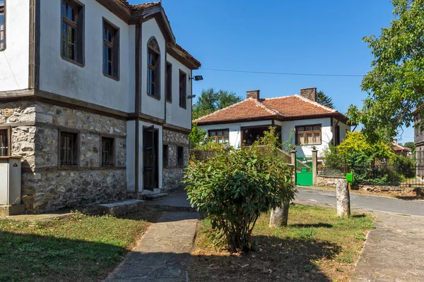 Malko Tarnovo Bulgaria August 2020 Nineteenth Century Houses Historic Village — Stock Photo, Image