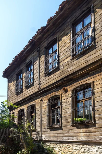 Malko Tarnovo Bulgarije August 2020 Negentiende Eeuwse Huizen Het Historische — Stockfoto