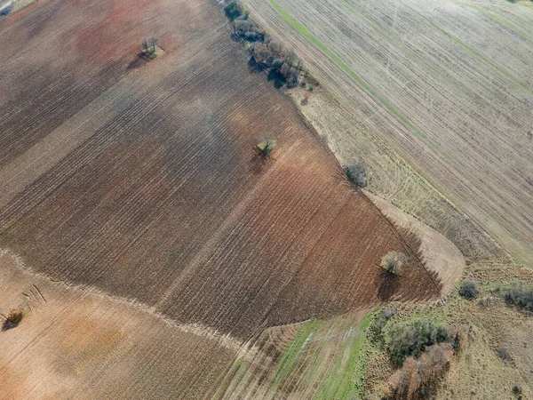 Vue Aérienne Montagne Sakar Près Topolovgrad Région Haskovo Bulgarie — Photo