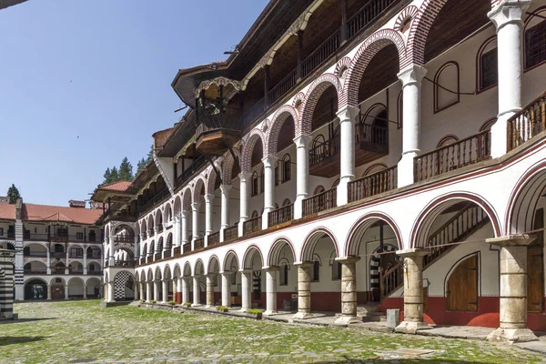 Rila Monastery Bulgaria Июнь 2021 Православный Монастырь Святого Ивана Иоанна — стоковое фото