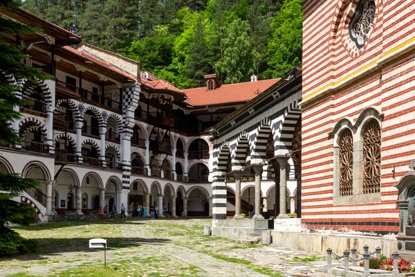 Rila Monasteri Bulgaria Haziran 2021 Rila Ortodoks Manastırı Rila Manastırı — Stok fotoğraf