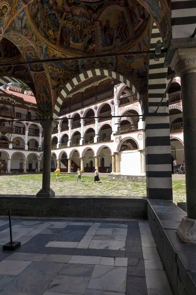 Rila Monastery Bulgária Junho 2021 Mosteiro Ortodoxo São João Rila — Fotografia de Stock