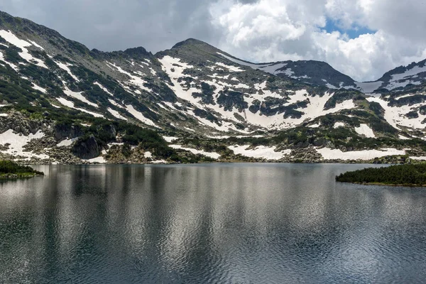 Geweldige Zomer Landschap Van Pirin Mountain Buurt Van Popovo Lake — Stockfoto