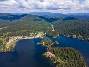Shiroka polyana (Geniş çayır) Reservoir, Pazardzhik Bölgesi, Bulgaristan