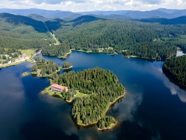 Shiroka polyana (Geniş çayır) Reservoir, Pazardzhik Bölgesi, Bulgaristan