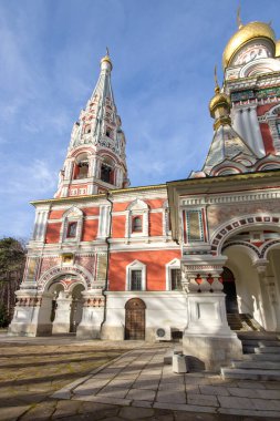 Bulgaristan 'ın Stara Zagora bölgesindeki Shipka kasabasındaki Rus kilisesi olarak bilinen Shipka Manastırı Kutsal Doğuş