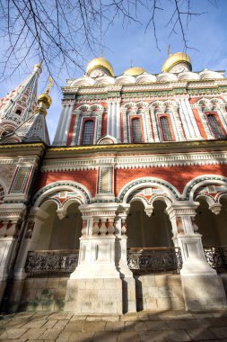 Bulgaristan 'ın Stara Zagora bölgesindeki Shipka kasabasındaki Rus kilisesi olarak bilinen Shipka Manastırı Kutsal Doğuş