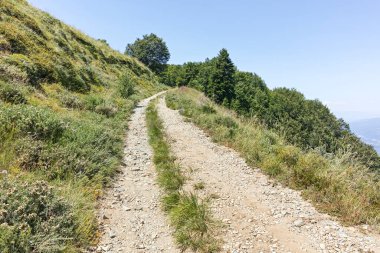 Bulgaristan 'ın Blagoevgrad bölgesindeki Belasitsa Dağı' nın şaşırtıcı yaz manzarası