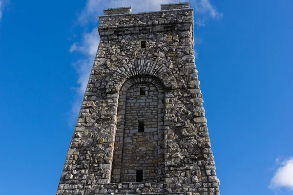 Shipka Bulgaria January 2021 Monument Liberty Shipka Saint Nicholas Peak — Stock Photo, Image