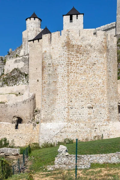 Golubac Serbia August 2019 Golubac Fortress Middeleeuwse Vestingstad Aan Kust — Stockfoto