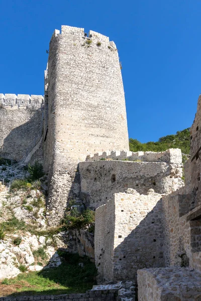 Golubac Serbia August 2019 Golubac Fortress Medieval Fortified Town Coast — стокове фото