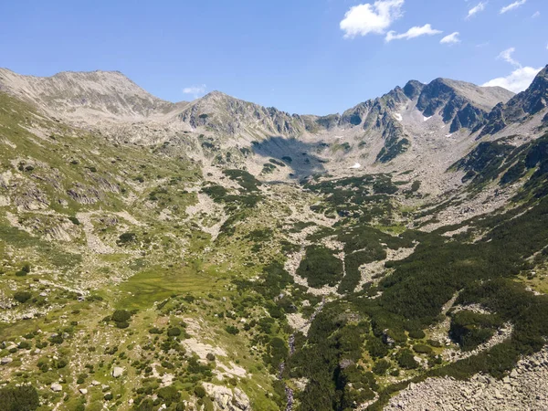 Amazing Aerial View Pirin Mountain Yalovarnika Peak Bulgaria — Stockfoto