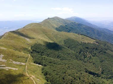 Amazing Aerial view of Belasitsa Mountain, Blagoevgrad Region, Bulgaria