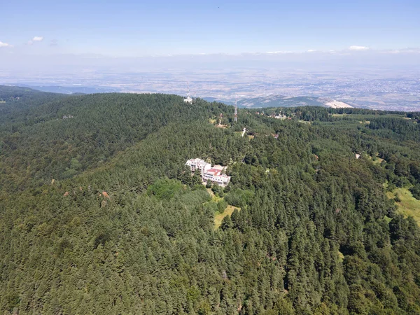 Aerial Summer View Koprivkite Area Rhodopes Mountain Plovdiv Region Bulgaria — Zdjęcie stockowe
