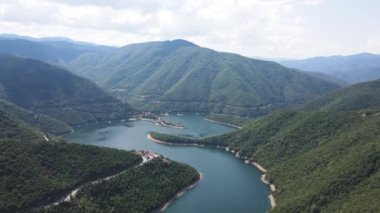 Vacha (Antonivanovtsi) Reservoir, Rodop Dağları, Filibe Bölgesi, Bulgaristan