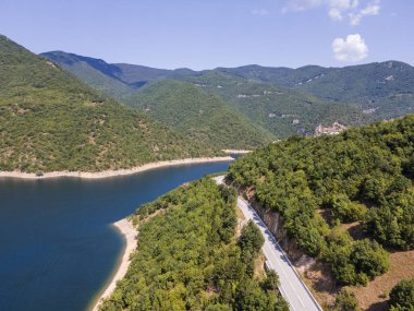 Vacha (Antonivanovtsi) Reservoir, Rodop Dağları, Filibe Bölgesi, Bulgaristan