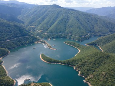 Vacha (Antonivanovtsi) Reservoir, Rodop Dağları, Filibe Bölgesi, Bulgaristan
