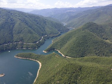 Vacha (Antonivanovtsi) Reservoir, Rodop Dağları, Filibe Bölgesi, Bulgaristan