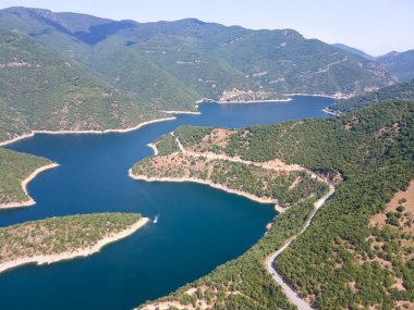 Vacha (Antonivanovtsi) Reservoir, Rodop Dağları, Filibe Bölgesi, Bulgaristan