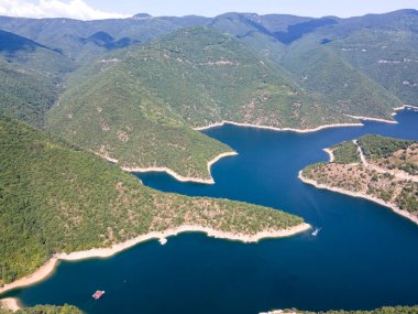 Vacha (Antonivanovtsi) Reservoir, Rodop Dağları, Filibe Bölgesi, Bulgaristan