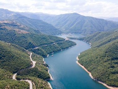Vacha (Antonivanovtsi) Reservoir, Rodop Dağları, Filibe Bölgesi, Bulgaristan
