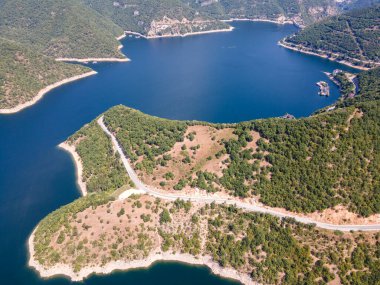 Vacha (Antonivanovtsi) Reservoir, Rodop Dağları, Filibe Bölgesi, Bulgaristan