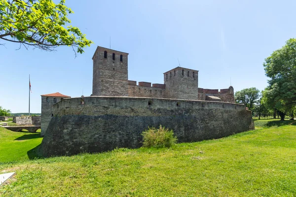 Fortaleza Medieval Baba Vida Costa Rio Danúbio Cidade Vidin Bulgária — Fotografia de Stock