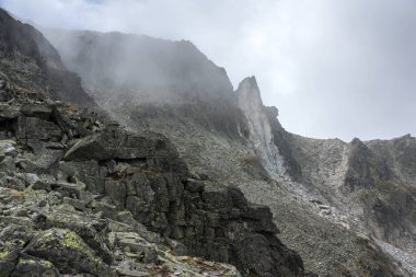 Amazing Summer landscape of Rila mountain near Musala peak, Bulgaria