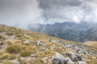 Amazing Summer landscape of Rila mountain near Musala peak, Bulgaria