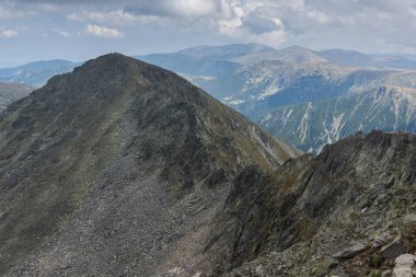 Amazing Summer landscape of Rila mountain near Musala peak, Bulgaria