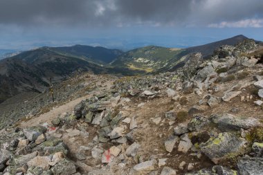 Amazing Summer landscape of Rila mountain near Musala peak, Bulgaria