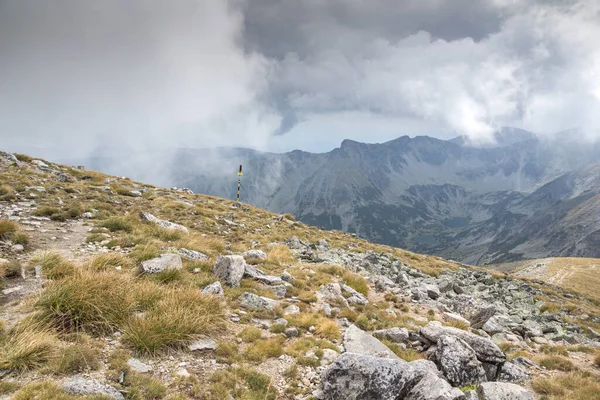 Amazing Summer Landscape Rila Mountain Musala Peak Bulgaria — Zdjęcie stockowe