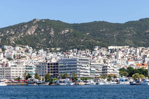 Kavala ギリシャ 6月22 2019 カバラの街の素晴らしいパノラマビュー 東マケドニアとトラキア ギリシャ — ストック写真