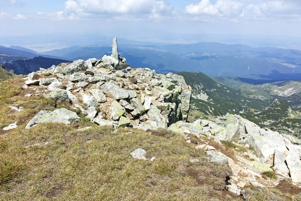 Amazing Summer Landscape Rila Mountain Lovnitsa Peak Bulgaria — Stockfoto