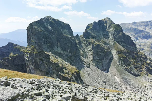 Amazing Summer Landscape Rila Mountain Lovnitsa Peak Bulgaria — Zdjęcie stockowe