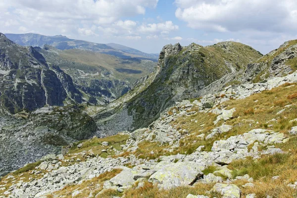 Amazing Summer Landscape Rila Mountain Lovnitsa Peak Bulgaria — Stock Fotó