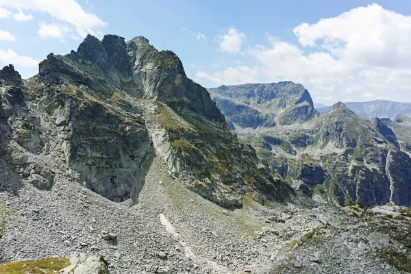 Amazing Summer Landscape Rila Mountain Lovnitsa Peak Bulgaria — Zdjęcie stockowe