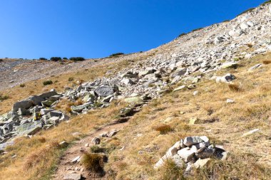 Autumn Landscape of Pirin Mountain near Polezhan Peak, Blagoevgrad region, Bulgaria
