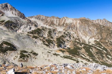 Autumn Landscape of Pirin Mountain near Polezhan Peak, Blagoevgrad region, Bulgaria