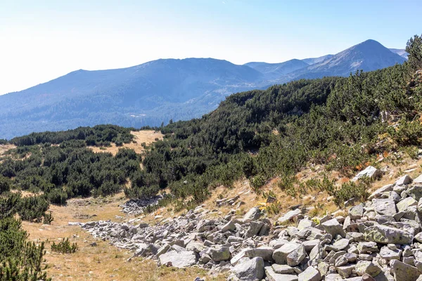 Autumn Landscape Pirin Mountain Polezhan Peak Blagoevgrad Region Bulgaria — Stok fotoğraf